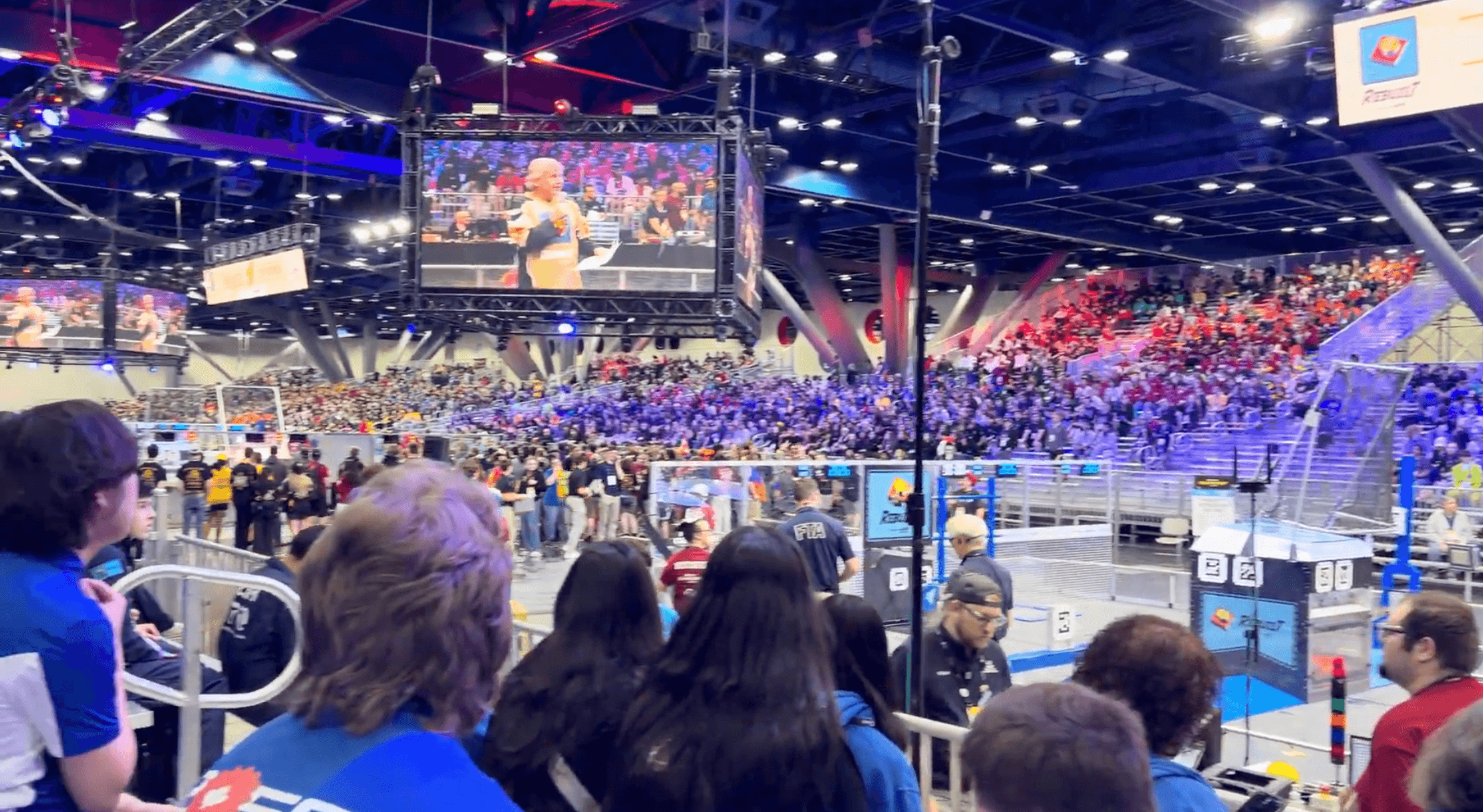 FIRST Championship field and audience